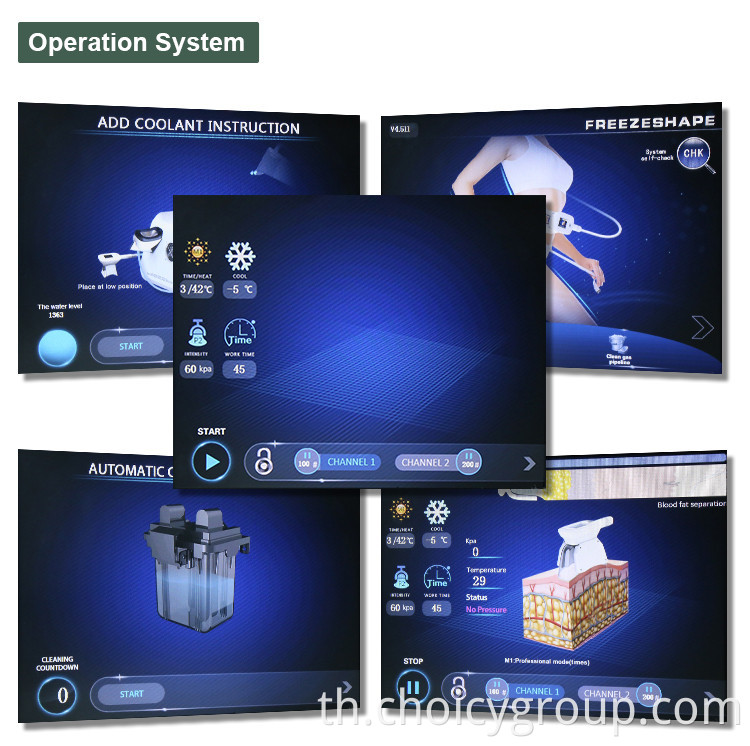 Choicy 360 Degree Fat Freezing Cryotherapy Machine